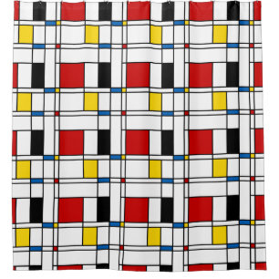 Cortina De Ducha Modelo de Stijl