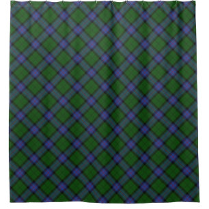 Cortina De Ducha Modelo de traza escocesa Armstrong Clan Tartan