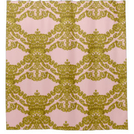 Cortina De Ducha Modelo francés femenino barroco del cuarzo color