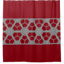 Cortina De Ducha Modelo marrón gris 4Harvey