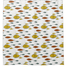Cortina De Ducha Modelo retro moderno de la natación de los