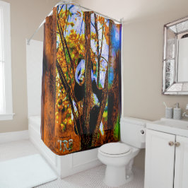 Cortina De Ducha Modelos de oso: Panda Life 01-02