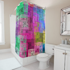 Cortina De Ducha Modern colorful abstract 