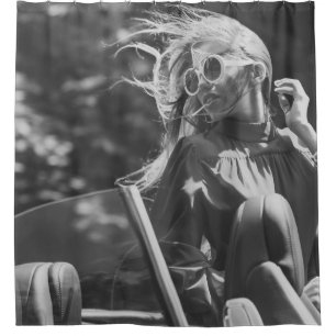 Cortina De Ducha Modern Life Luxury Chica Driver