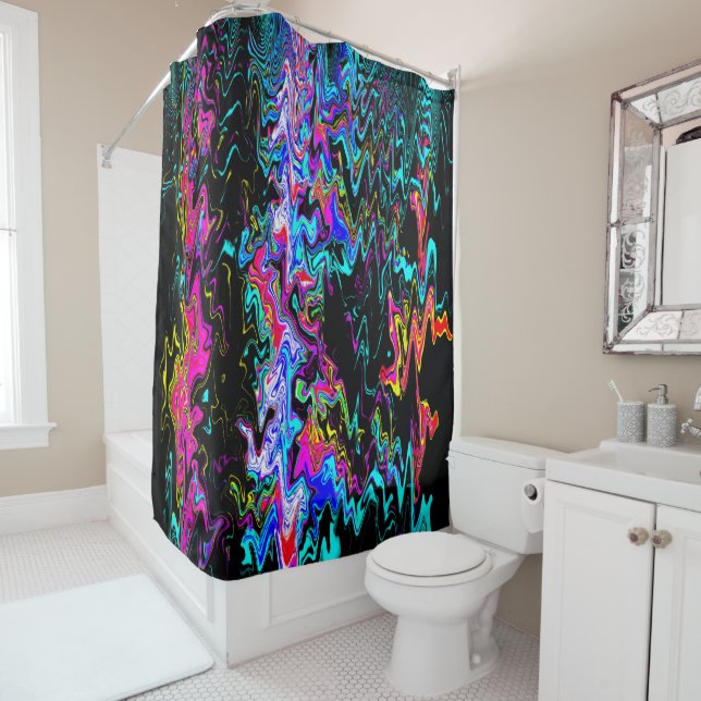 Cortina De Ducha Momentos psicodélicos... (In situ)