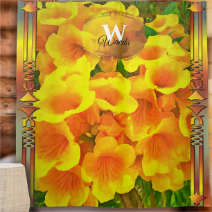 Cortina De Ducha Monograma Copa Oro 