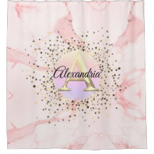 Monograma Específico de Mármol Rosa Personalizado