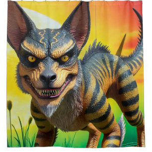 Cortina De Ducha Monstruo