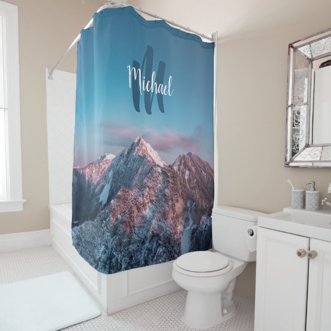 Cortina De Ducha Monstruo de cielos mágicos Storžič Eslovenia (In situ)