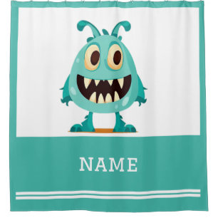 Cortina De Ducha Monstruo/Personalizado/extranjero