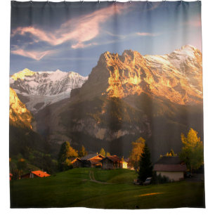 Cortina De Ducha Montañas