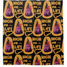 Cortina De Ducha Montañas del alpinismo