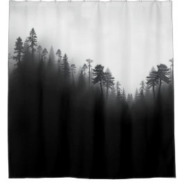 Cortina de ducha Moody Forest