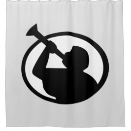 Cortina De Ducha Mormón Ángel Mormoni (Símbolo del mormonismo)