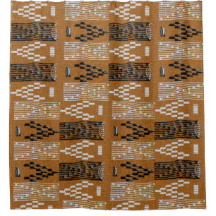 Cortina De Ducha Motif Afrocéntrico Contemporáneo