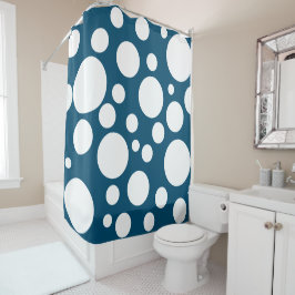 Cortina De Ducha motif rond