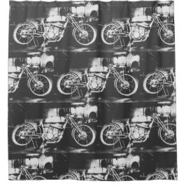 Cortina De Ducha Motocicleta Bicicleta Bicicleta