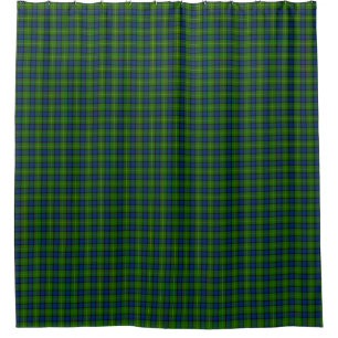Cortina De Ducha Muir Moore tartan color azul