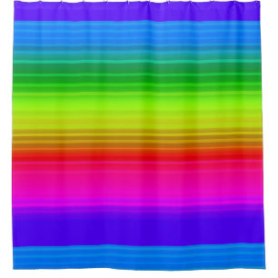 Cortina De Ducha Multicolorizado, arco iris
