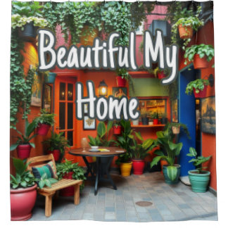 Cortina De Ducha My Beautiful Home 