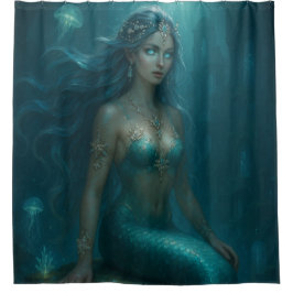 Cortina De Ducha Mystical Mermaid