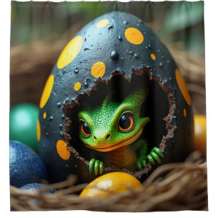 Cortina De Ducha Nacimiento de Dragones