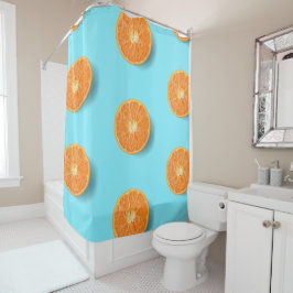 Cortina De Ducha Naranja
