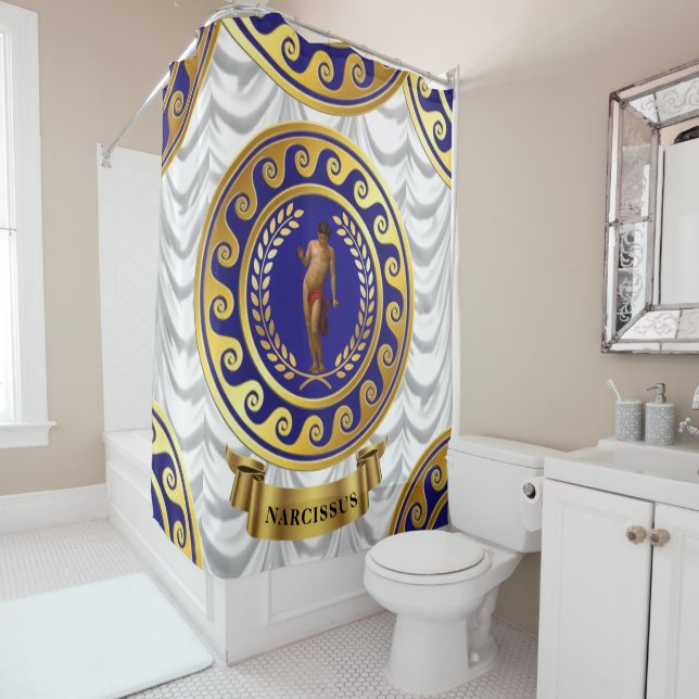 Cortina de ducha Narcissus (In situ)