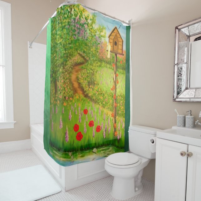 Cortina De Ducha Naturaleza (In situ)