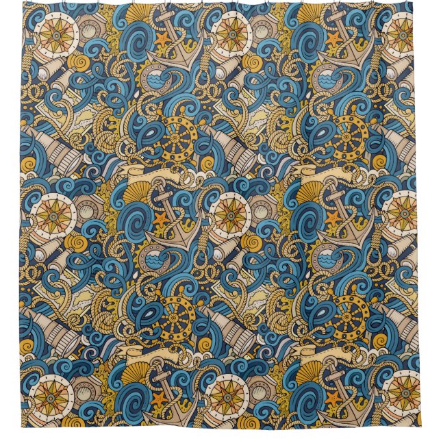 Cortina de ducha náutica (Anverso)