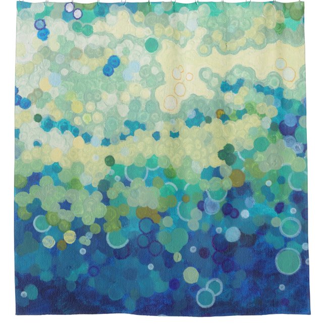 Cortina de ducha náutica de la decoración de la (Anverso)