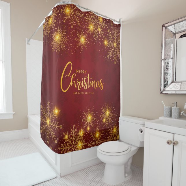 Cortina De Ducha Navidades (In situ)