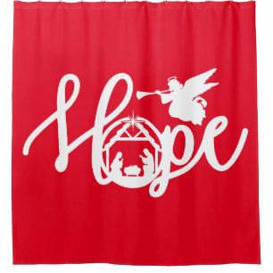 Cortina De Ducha Navidades de Hope Nativity