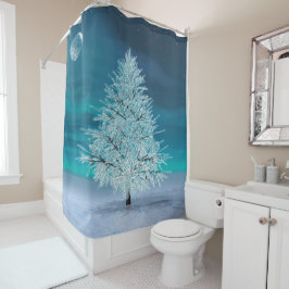 Cortina De Ducha Navidades Moonlight