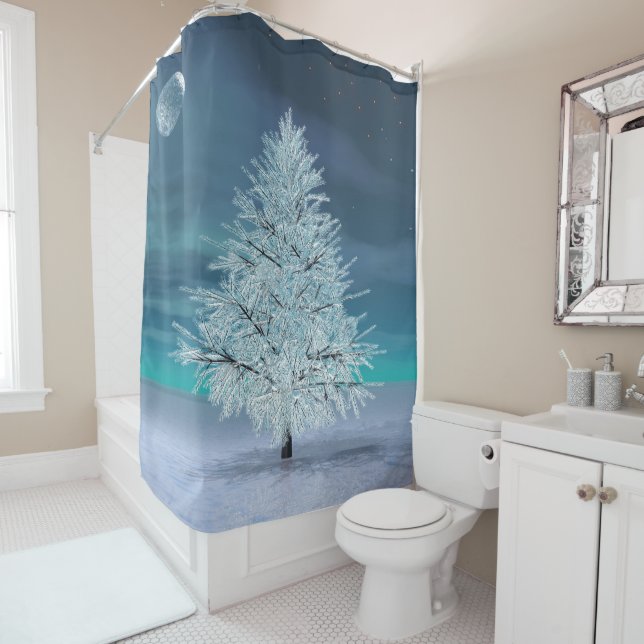 Cortina De Ducha Navidades Moonlight (In situ)