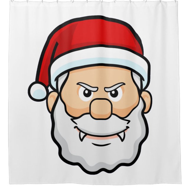 Cortina De Ducha navidades vampire santa (Anverso)