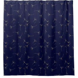 Cortina de ducha Navy Ginkgo
