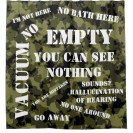 Cortina De Ducha No estoy aquí