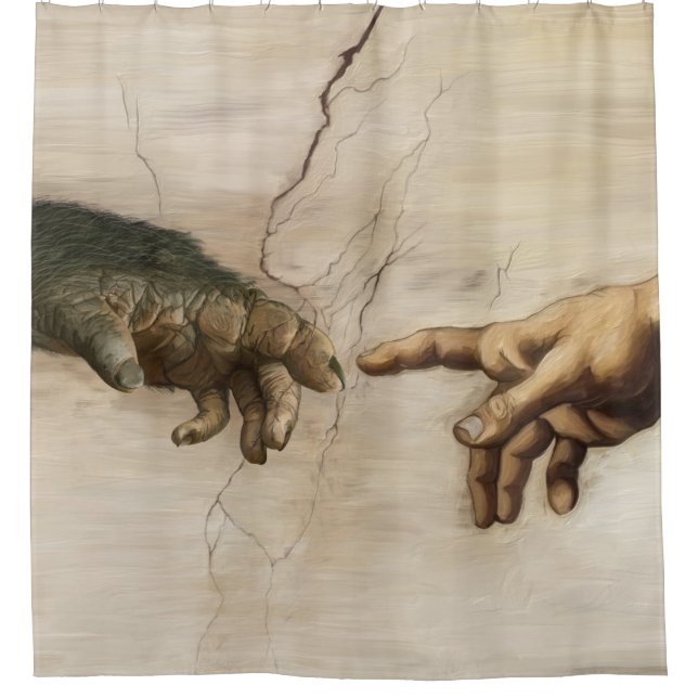 Cortina De Ducha Noble Beasts - Creation of Apekind (Anverso)