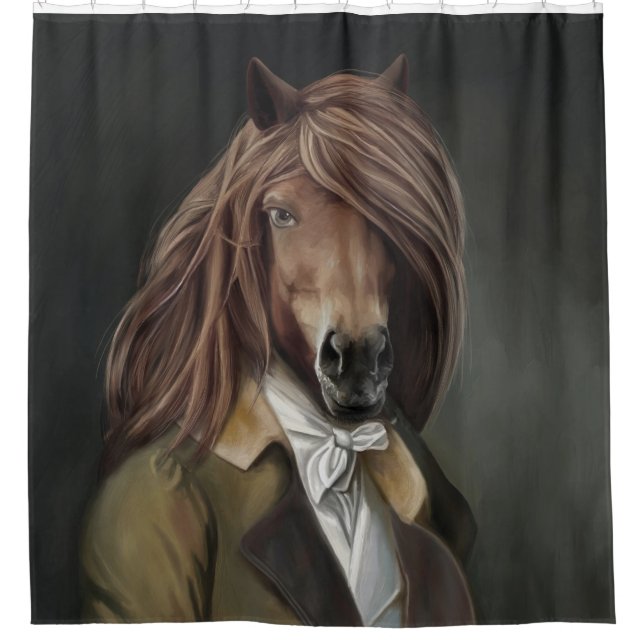 Cortina De Ducha Noble Beasts - Dandy Horse  (Anverso)