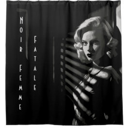 Cortina De Ducha Noir Femme Fatale