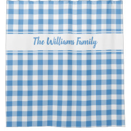 Cortina De Ducha Nombre personalizado de patrón de búfalo blanco cl