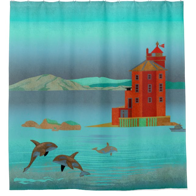 Cortina De Ducha Noruega (Anverso)