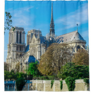 Cortina De Ducha Notre Dame de París en Francia