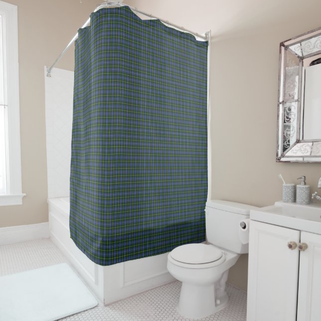 Cortina De Ducha Nova Scotia Tartan Plaid (In situ)
