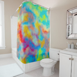 Cortina De Ducha Nubes coloridas