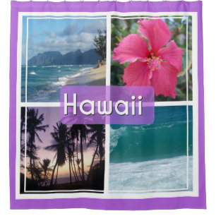 Cortina De Ducha Oahu, capa marina de Hawaii