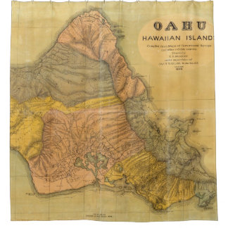 Cortina De Ducha Oahu, islas hawaianas