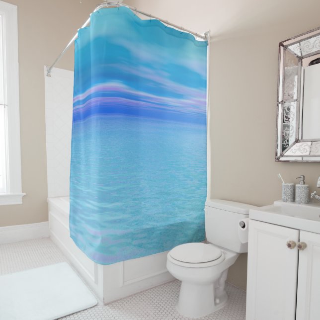 Cortina De Ducha Océano azul calmo (In situ)