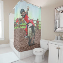 Oeste de Rodeo Cowgirl Mutton Busting